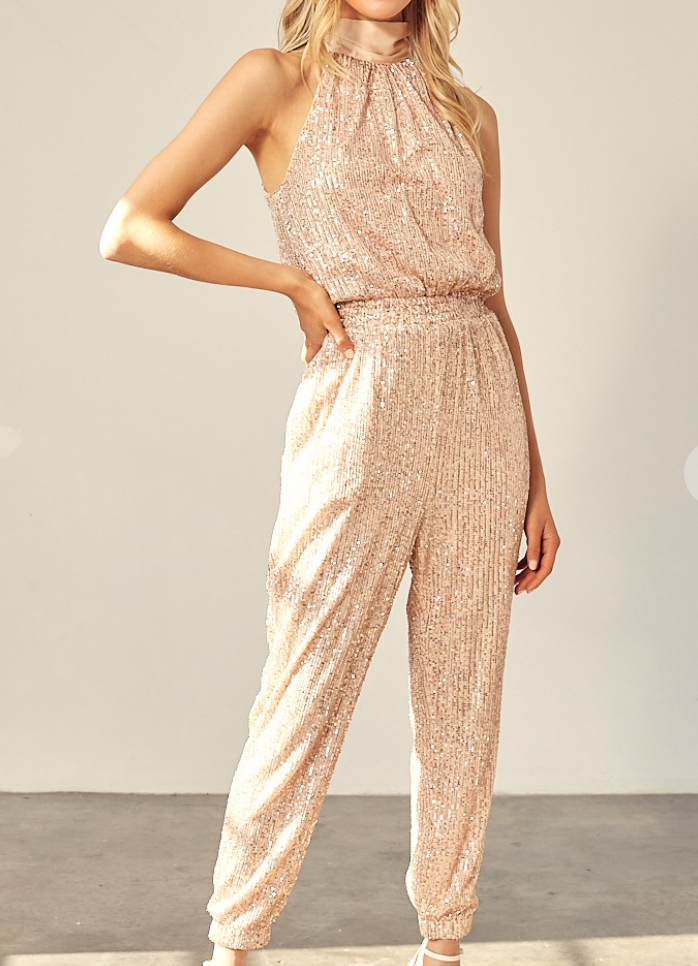 Lola Sequined Jumpsuit