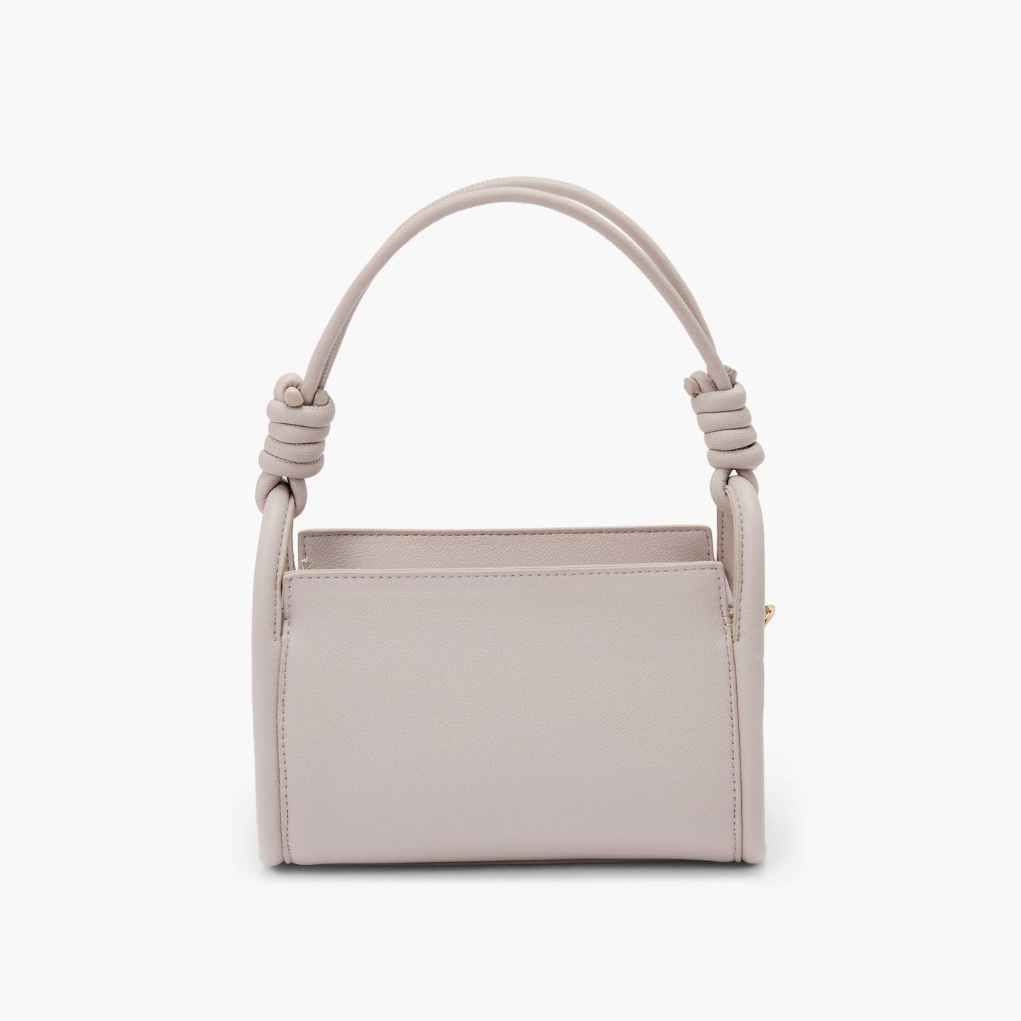 BRAIDED HANDLE STRUCTURED SATCHEL