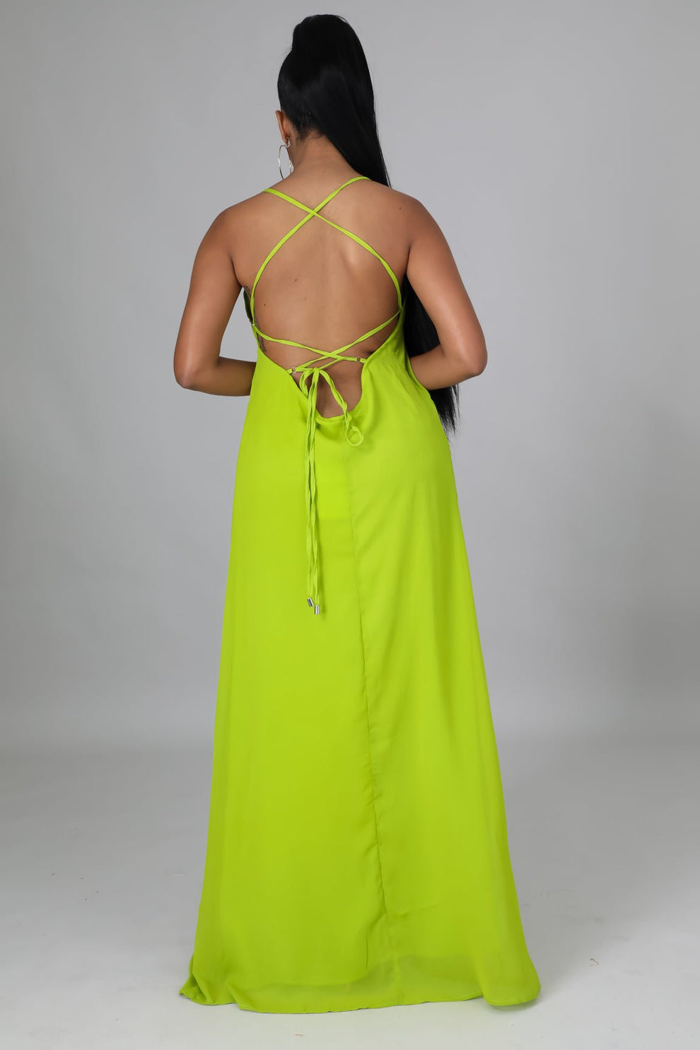 ILARIA CHIFFON MAXI DRESS