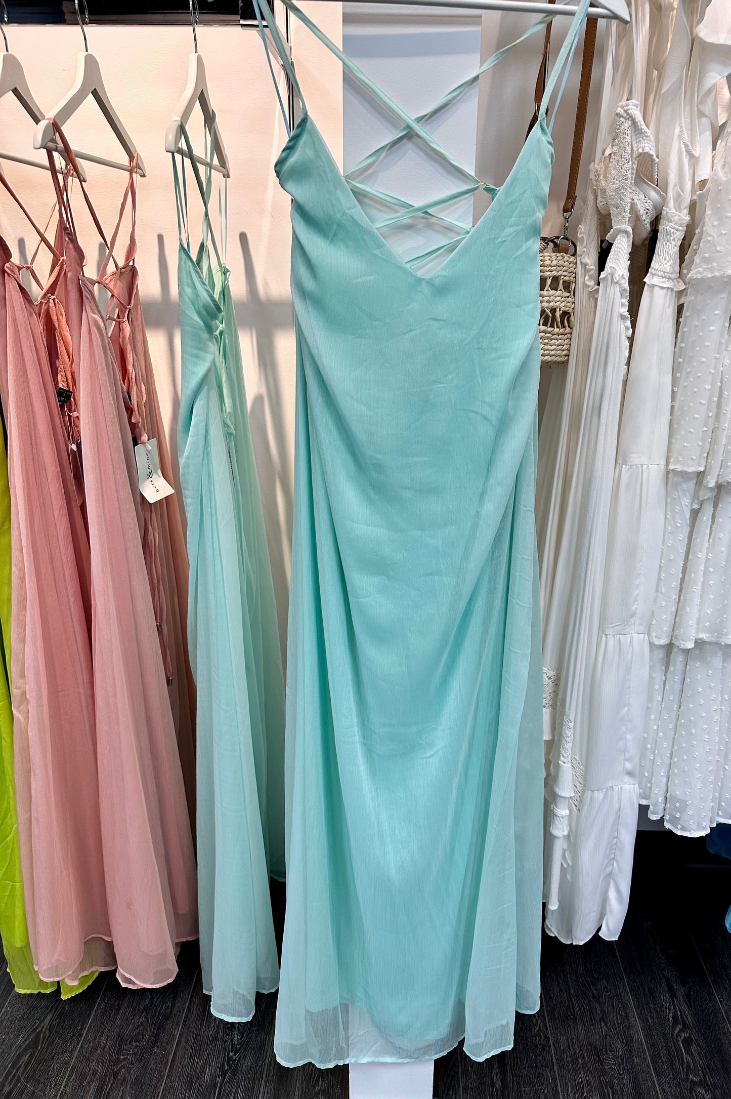 ILARIA CHIFFON MAXI DRESS