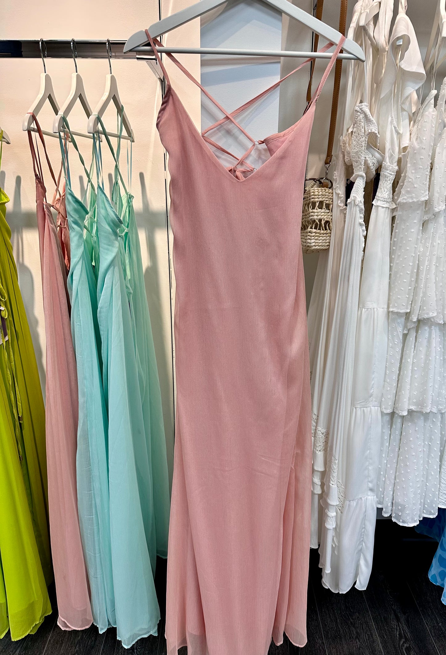 ILARIA CHIFFON MAXI DRESS