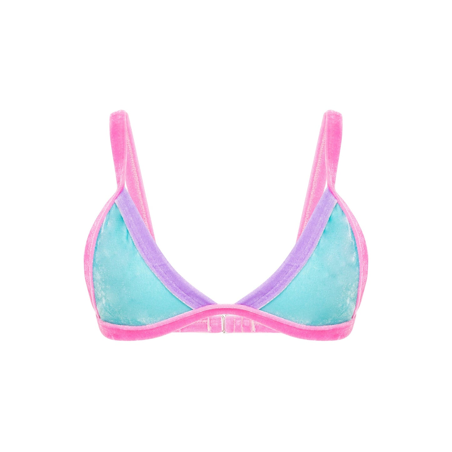 BUBBLEGUM VELVET BIKINI SWIMSUIT