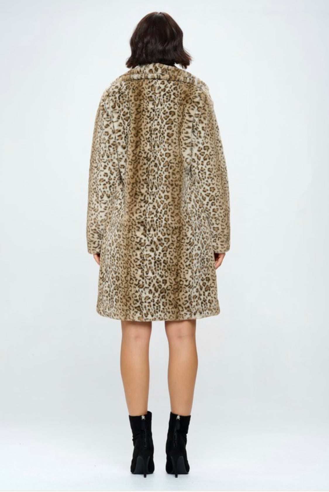 NATIA FAUX FUR COAT