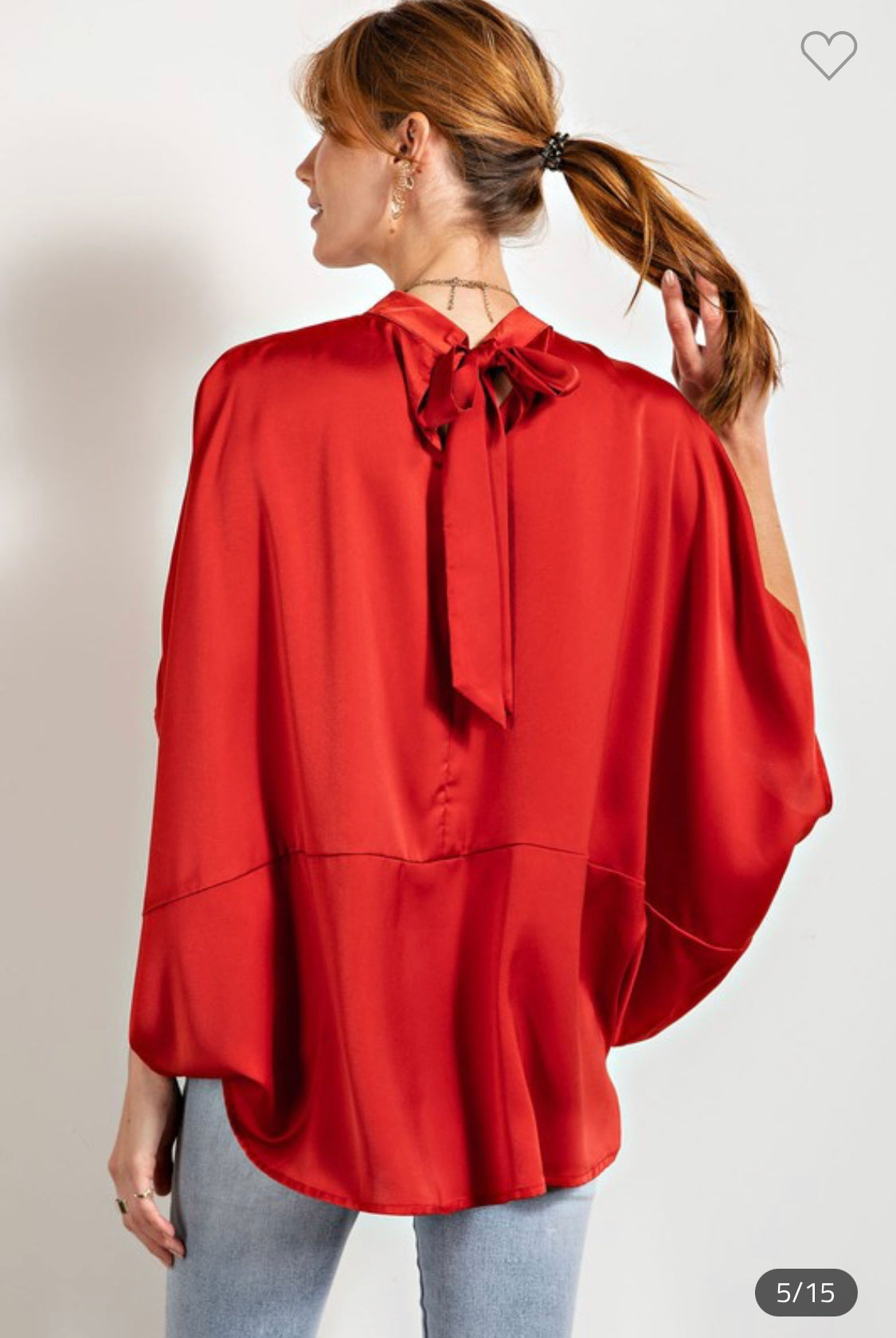 JAYNE OVERSIZED PONCHO STYLE TOP