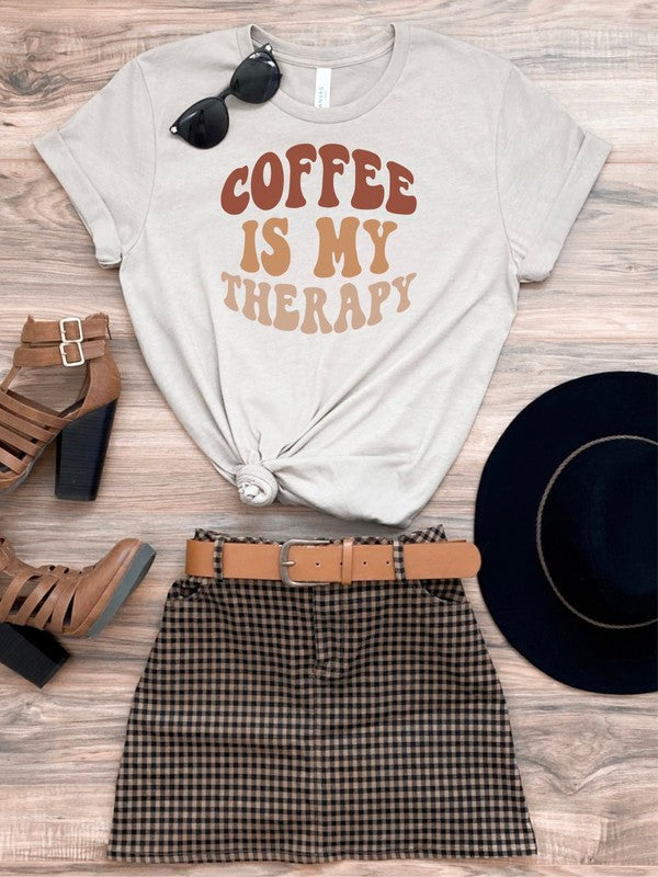 Coffee Is My Therapy Tee
