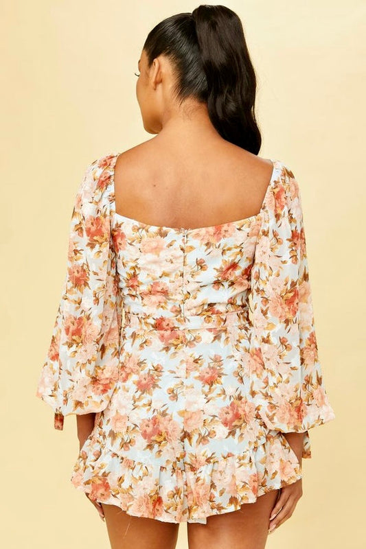 JOVIE FLORAL ROMPER